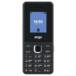 Мобільний телефон Ergo E181 DS Black