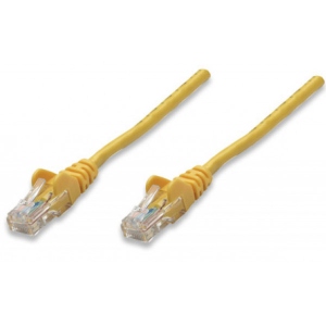 Кабель патч-корд Intellinet UTP Cat.5e 7.5м Yellow (319966)