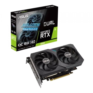 Відеокарта Asus GF RTX 3060  8GB GDDR6 Dual OC (DUAL-RTX3060-O8G)