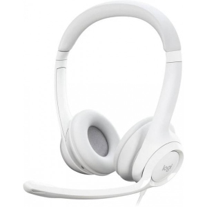 Гарнітура дротова Logitech H390 USB White (981-001286)