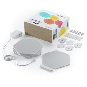 Світлодіодний світильник Nanoleaf Shapes Hexagon Starter Kit 5 шт. (NL42-5002HX-5PK)