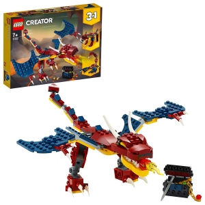 Конструктор LEGO Creator 3-in-1 Вогняний дракон (31102)