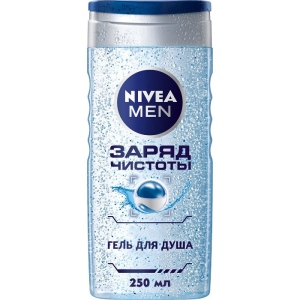 Гель для душа NIVEA Енергія чистоти чол. 250мл