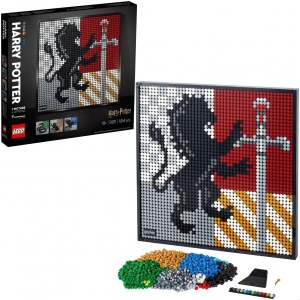 Конструктор LEGO Art Harry Potter Герби Хогвартса (31201)