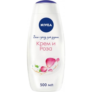 Гель для душа NIVEA Крем Троянда жін. 500мд