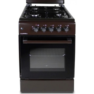 Плита газова Luxell LF55G-40F Brown