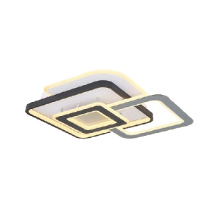 Світлодіодний світильник Miorro Mare з пультом ДК та APP, 106W, 2700-6000К чорний/білий (51-313-008)