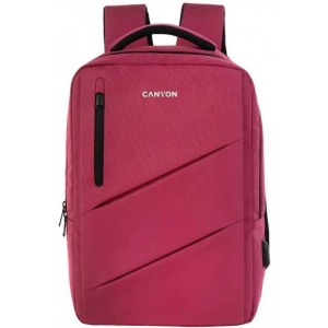 Рюкзак для ноутбуку Canyon BPE-5 Urban USB 15.6'' 12-18L Burgundy (CNS-BPE5BD1)