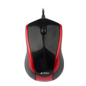 Миша дротова A4tech N-400-2 V-Track Red black