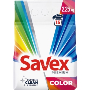 Пральний порошок SAVEX 2in1 Color automat 2,25 кг (3800024047893)