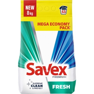 Пральний порошок SAVEX 2in1 Fresh automat 8 кг (3800024047978)