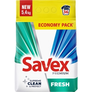 Пральний порошок SAVEX Fresh automat 5,4 кг (3800024047954)