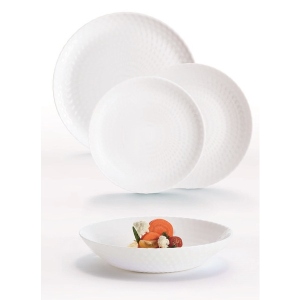 Столовий сервіз Luminarc Pampille White 18 пр. (Q6153)