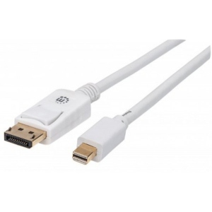 Кабель Manhattan Mini DisplayPort M - DisplayPort M White 2.0m (324748)
