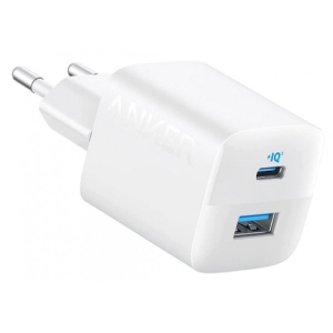 Мережевий зарядний пристрій Anker PowerPort 323 - 33W Dual-Port USB-C White (A2331G21)