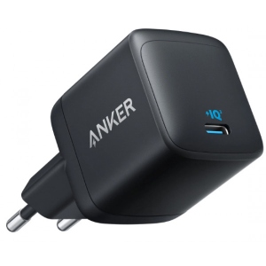 Мережевий зарядний пристрій Anker PowerPort 313 - 45W PD + PPS USB-C Black (A2643G11) офіційний магазин