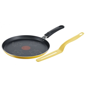 Уцінка - Сковорода для млинців Tefal B4381002 FRUITS (лимон) 25 см #
