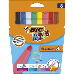 Фломастери BIC Kids Visacolor XL 8 шт (3270220010739)