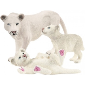 Набір ігрових фігурок Schleich Левиця з дитинчатами (42505)