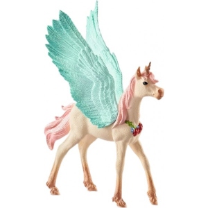 Фігурка міфічної істоти Schleich Прикрашений єдиноріг Пегас (70575)