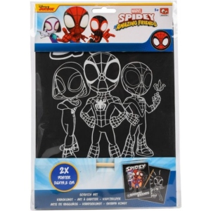 Гравюра (скрапбукінг) Disney Spidey 26х19,5 см 2 шт. (SP22346V)