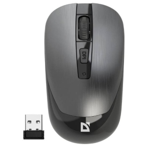 Миша бездротова Defender Wave MM-995 Gray (52993)