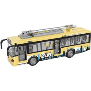 Наземна спецтехніка DIY TOYS Тролейбус інерційний зі світл. та муз. еф. (CJ-4007549)