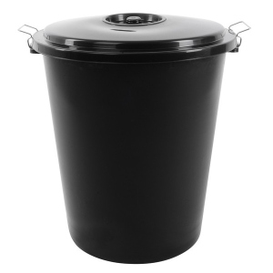 Кошик для сміття VIOLET HOUSE 0124 Jumbo Black 90 л