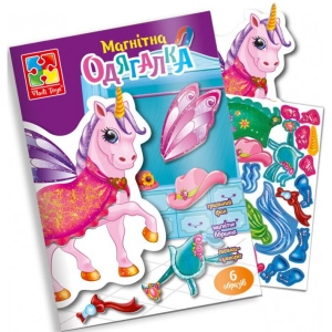 Настільна гра магнітна (3-4 роки) Vladi Toys "Єдиноріг" в папці VT3204-27 (укр)