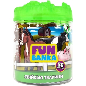 Набір ігрових фігурок FUN BANKA ДОМАШНІ ТВАРИННІ (320062-UA) продаж
