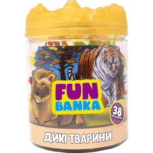 Набір ігрових фігурок FUN BANKA ДИКІ ТВАРИННІ (320385-UA)