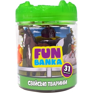 Набір ігрових фігурок FUN BANKA ДОМАШНІ ТВАРИННІ (320386-UA)