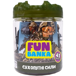 Набір ігрових фігурок FUN BANKA СУХОПУТНІ СИЛИ (320388-UA)