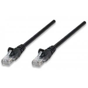 Кабель патч-корд Intellinet UTP Cat.5e 5м Black (320771)
