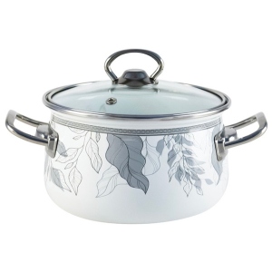 Каструля Infinity SD-1623 2.1 л 16 см Leaves (6873733)