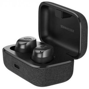 Навушники вкладиші бездротові TWS Sennheiser Momentum True Wireless 4 Black (700365)