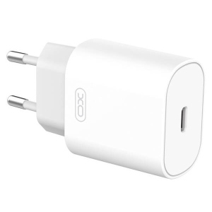 Мережевий зарядний пристрій XO L91 - 25W PD Single port USB-C (L91_White)