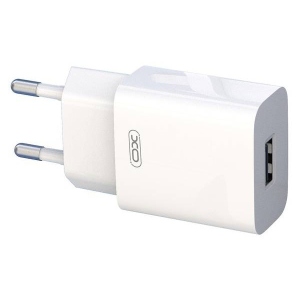 Мережевий зарядний пристрій XO L99 - 12W Single port USB-A (L99_White)