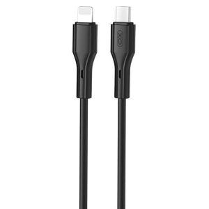 Кабель синхронізації даних XO NBQ231A Rock Series Type-C to Lightning 27W 1 m (NBQ231A_Black)