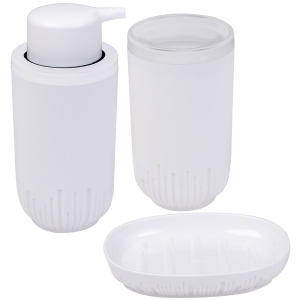 Органайзер для ванної кімнати Herevin Set-White 3 шт. (162241-004)