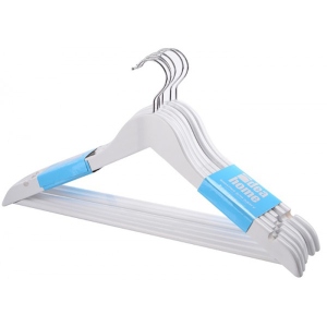 Вішалка Idea Home RE05163W 44.5х23х1.2 см 6 шт. White (6931551)