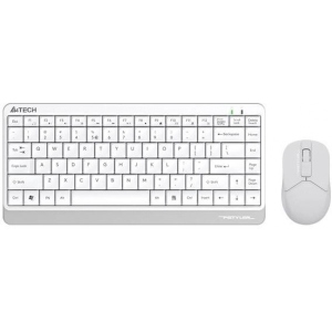 Клавіатура + миша бездротова A4tech FG1112 White