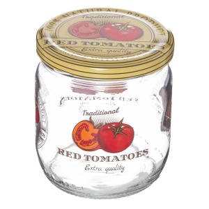 Ємність для сипучих Herevin Decorated Jar-Tomato 0.425 л (332357-051)