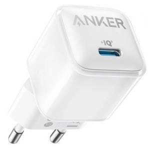 Мережевий зарядний пристрій Anker PowerPort 512 - 20W USB-C White (A2346G21)