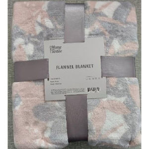 Плед полуторний Ardesto Flannel 160х200 см флора (ART0106PB)