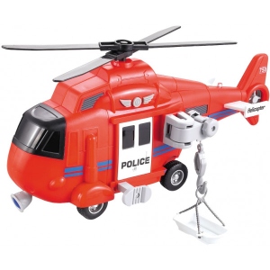 Повітряна спецтехніка DIY TOYS Гелікоптер Пожежний інерційний зі світл. та муз. Ефектами 1:16 (CJ-1122737)