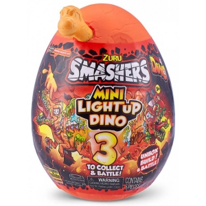 Динозавр Smashers Light-Up Dino Mini з аксесуарами-В (Смешерс Лайт Ап Діно Міні) серія 4 (7473В)