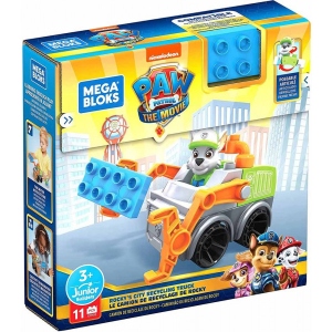 Пластиковий конструктор для малюків Mega Bloks Сміттєвоз Роккі з м/ф "Щенячий патруль" (GYH93)