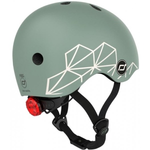 Шолом Scoot&Ride SR-181206-GREENLINES