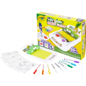Набір для паперової творчості Crayola Silly Scents Cтворення ароматних стикерів (256367.004)